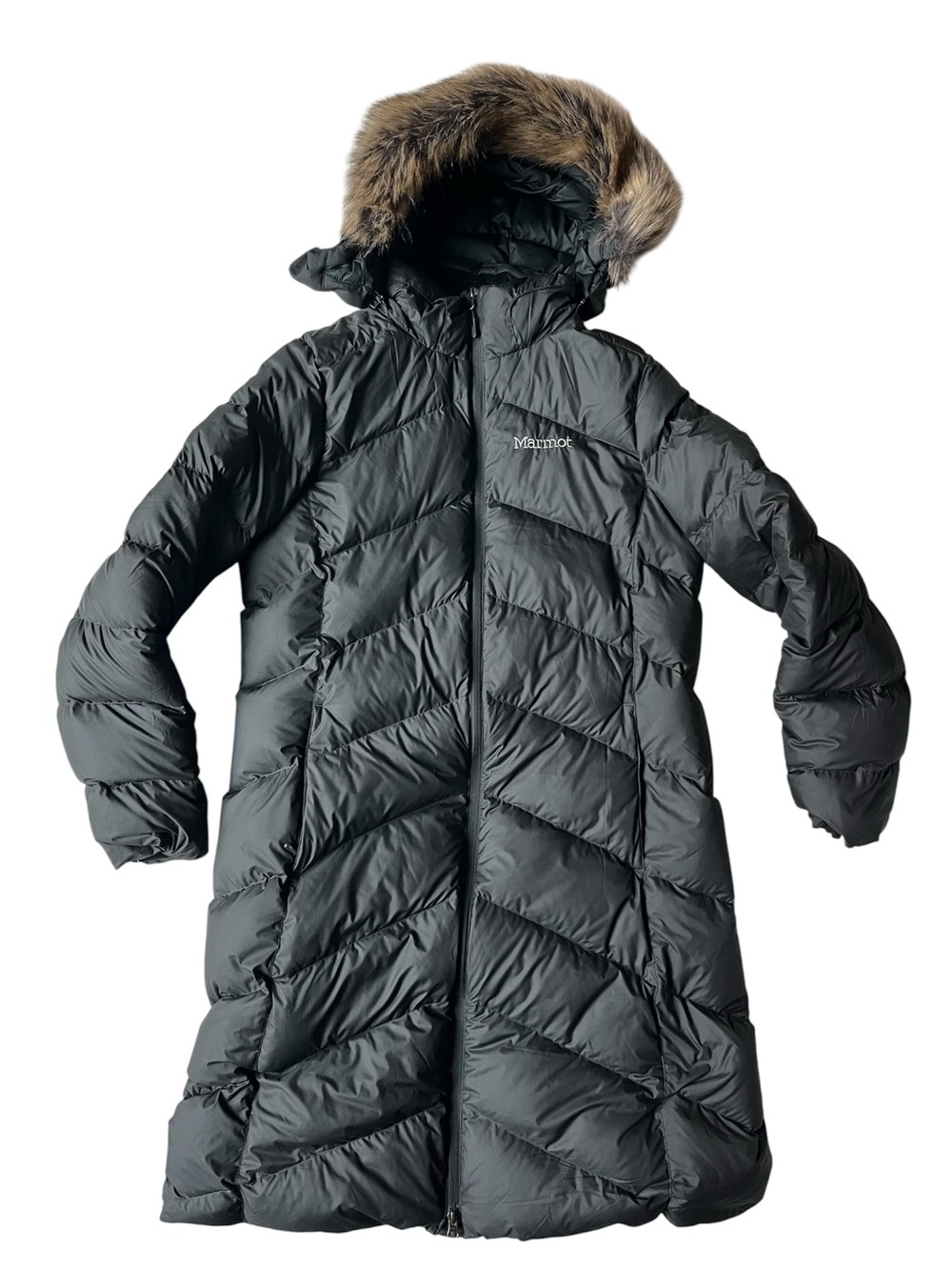 MARMOT 700 FILL WOMENS MONTREAUX DUCK DOWN PARKA PUFFER JACKET XL